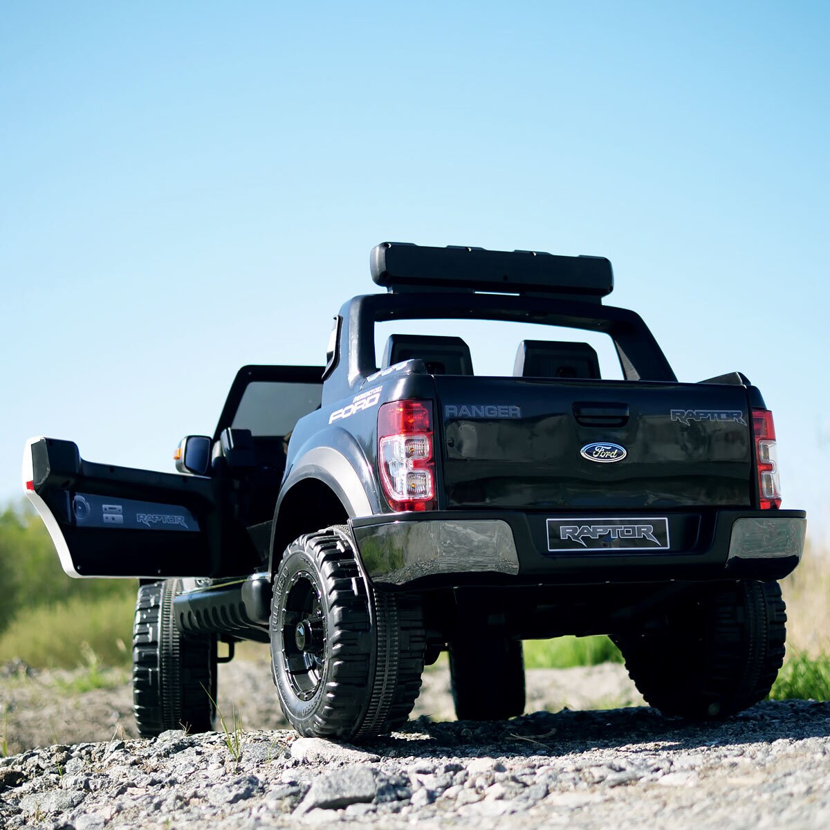 Sähköauto Poliisiauto Ford Ranger Raptor 12V