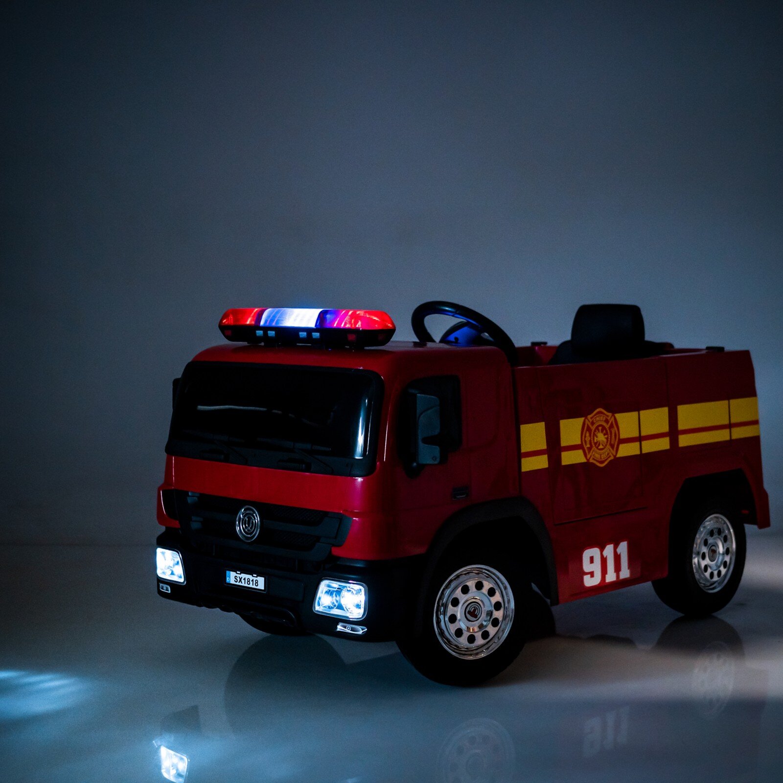 Sähköauto Paloauto, 12V