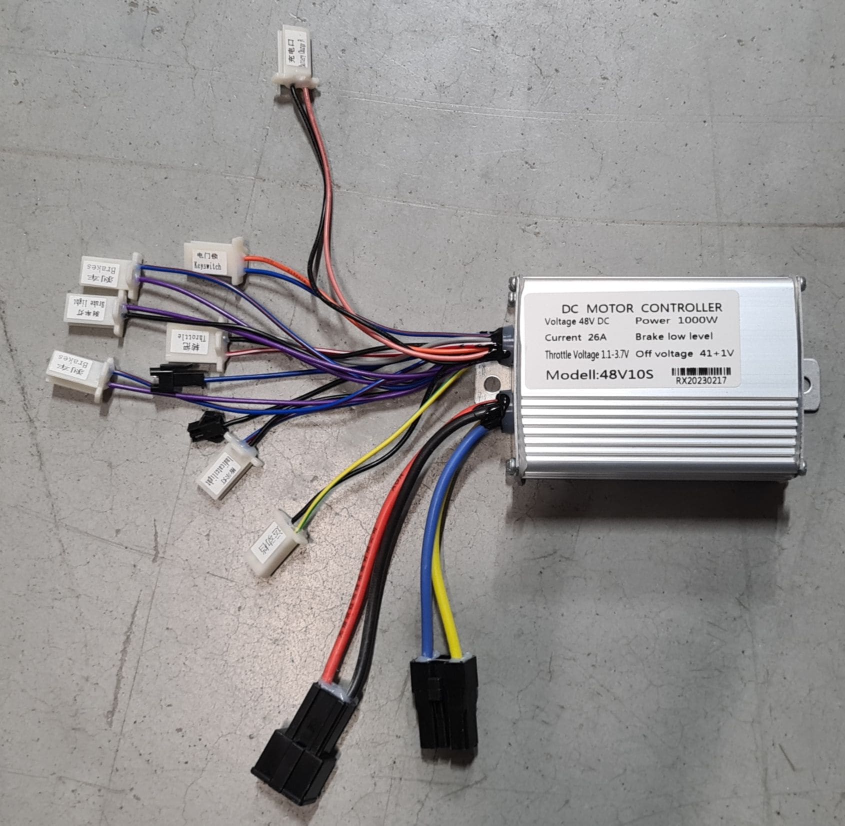 Elektronikbox 1000W 48V EcoDrive - Typ B