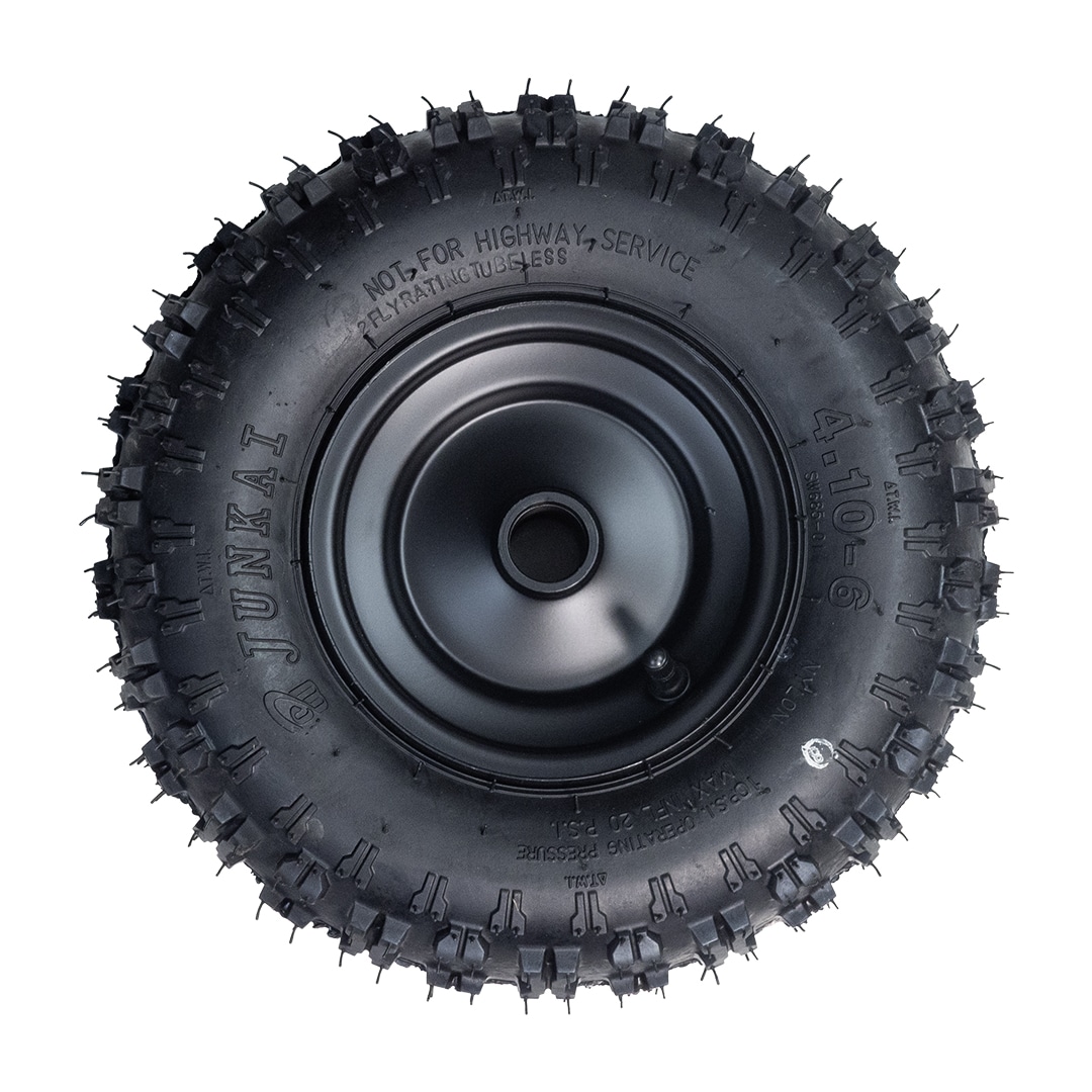Framhjul till El-ATV Tubeless - Svart