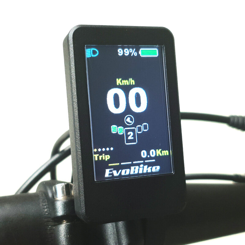 LCD-näyttö Evobike 250W - Värinäyttö