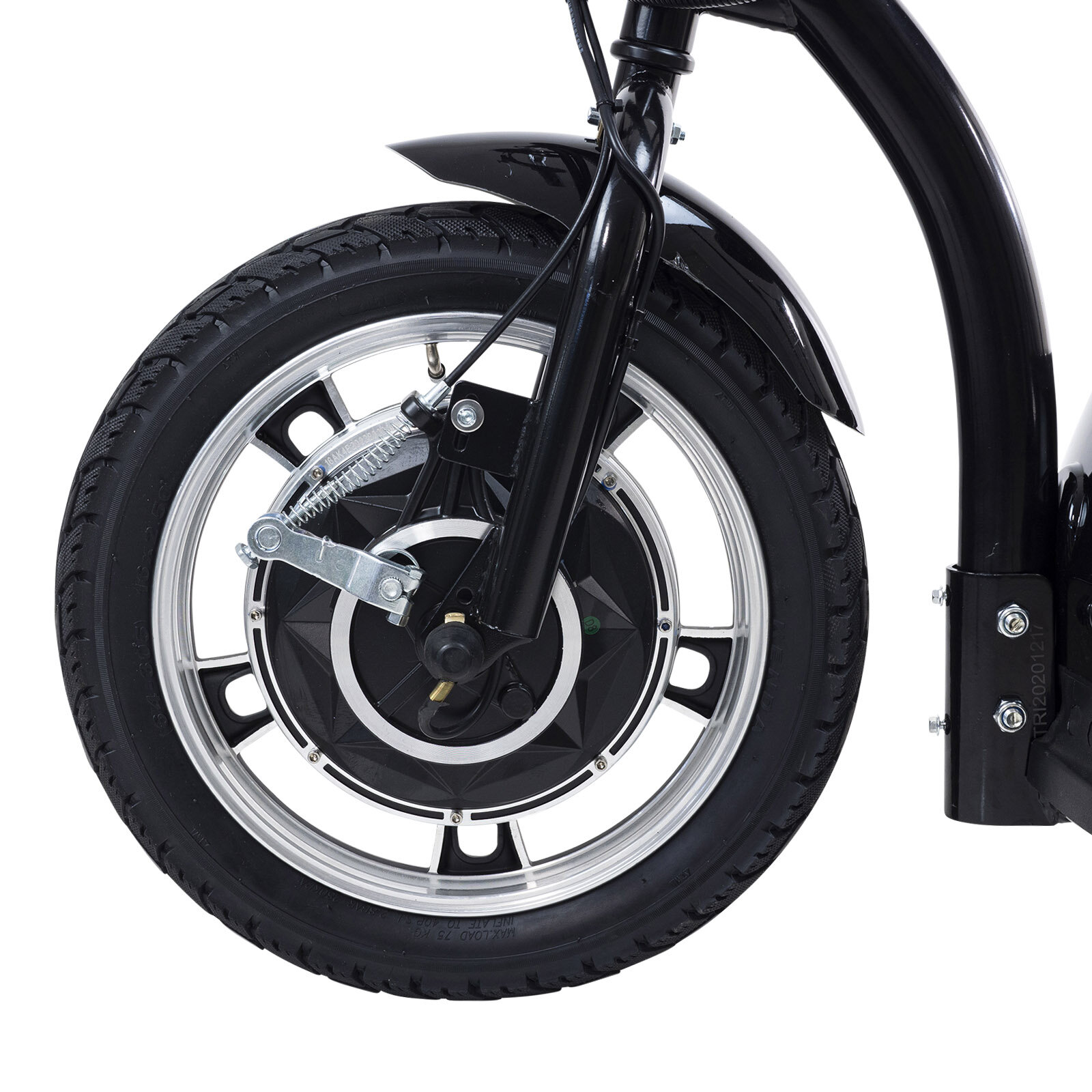 Kolmipyöräinen Mopedi Trigger, 500W