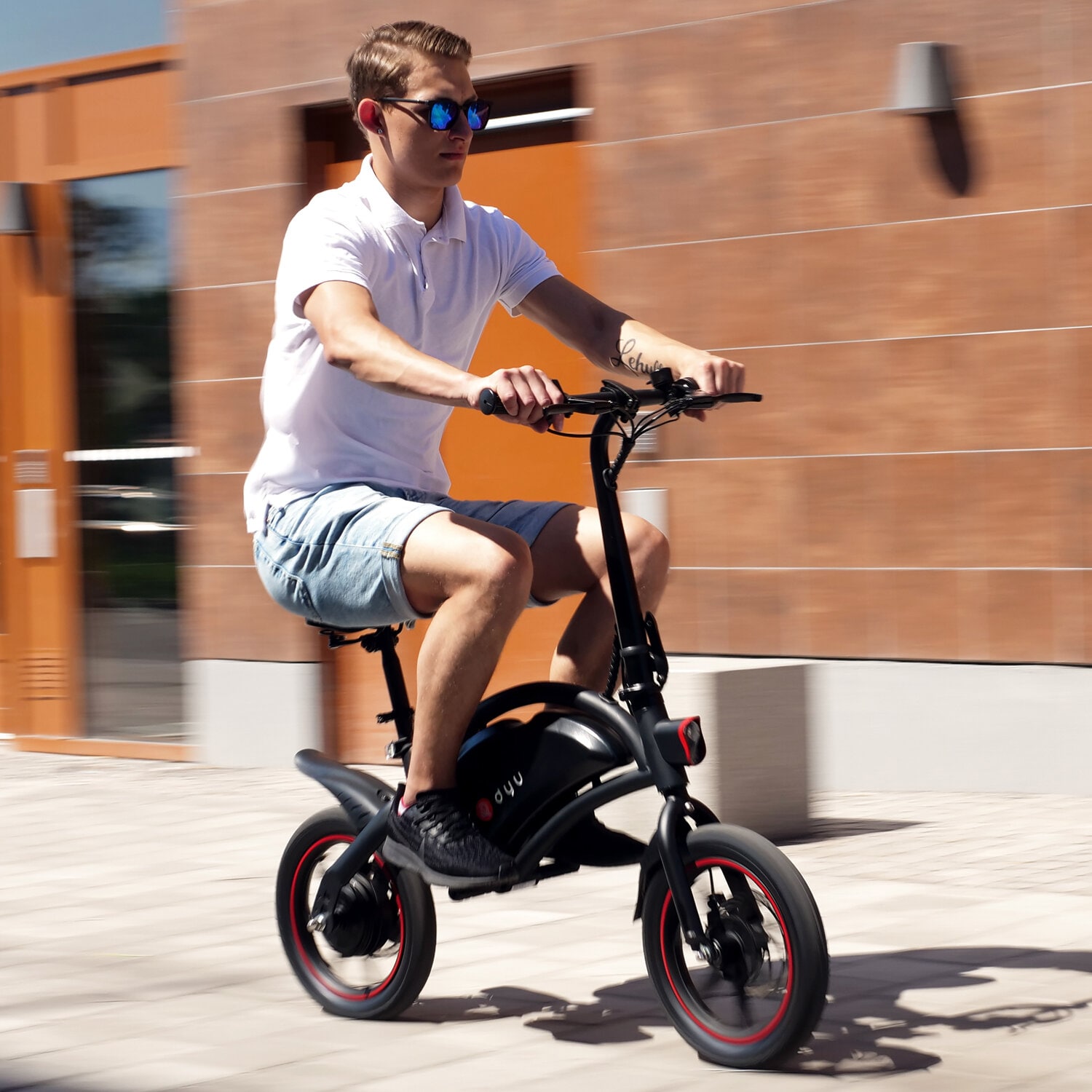 Elscooter DYU D3F