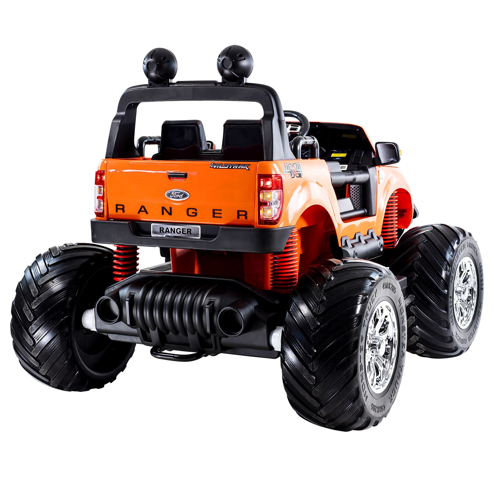 Elbil barn Ford Ranger Monster Truck 4WD 12V