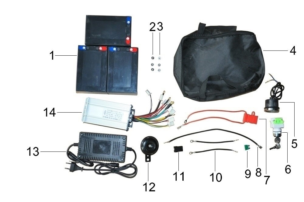 ATV Draken D14 Elektronikbox Typ A