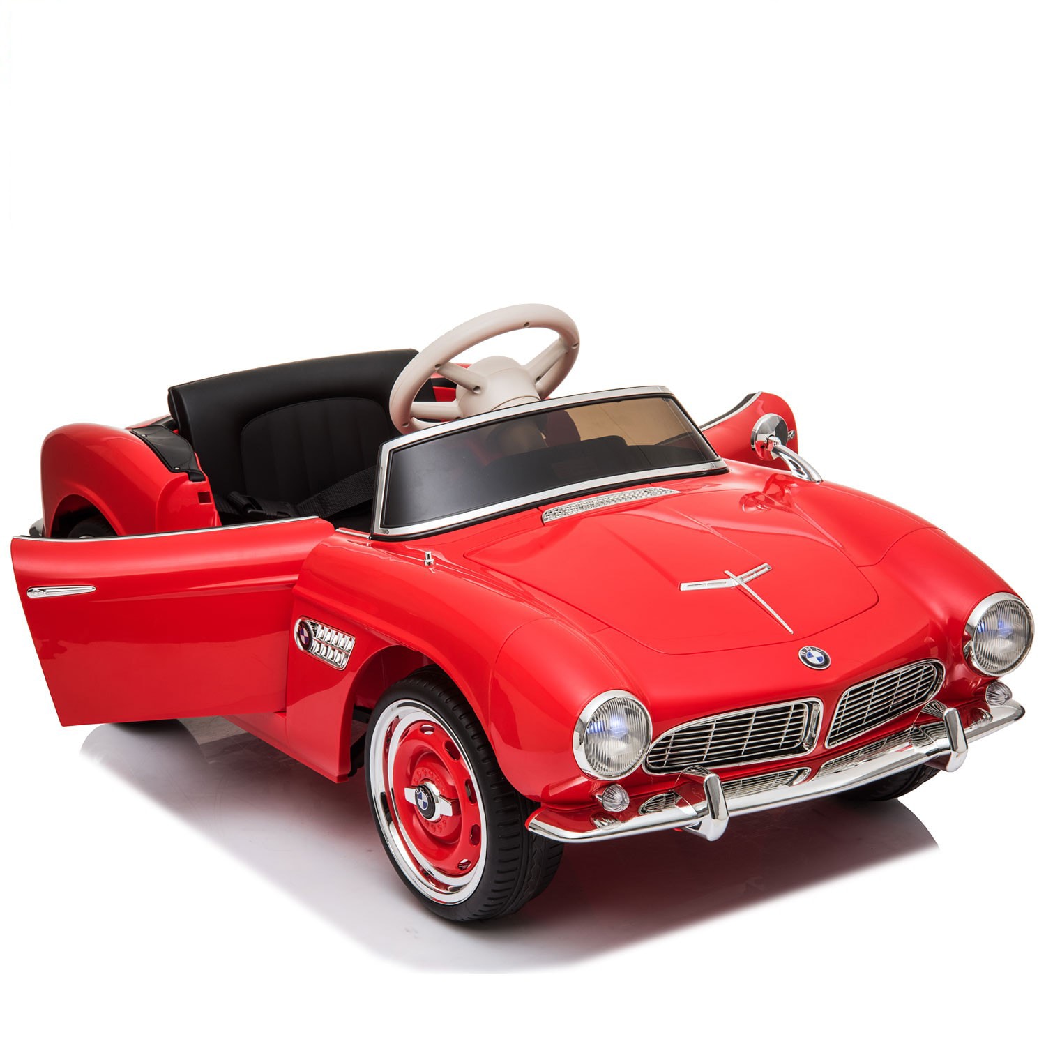 Sähköauto BMW 507 retro 12V - Punainen