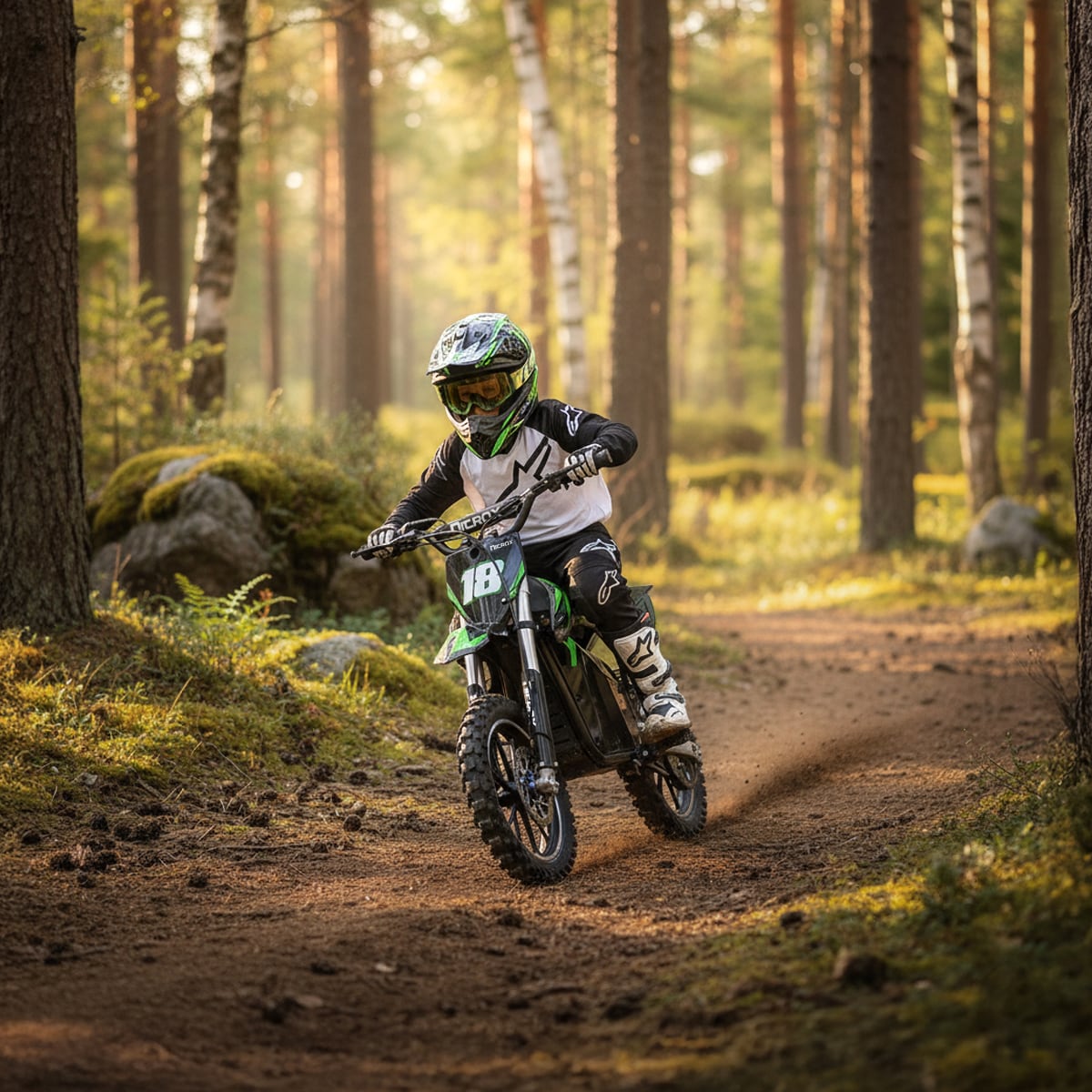 Nitrox sähköinen maastopyörä 800W