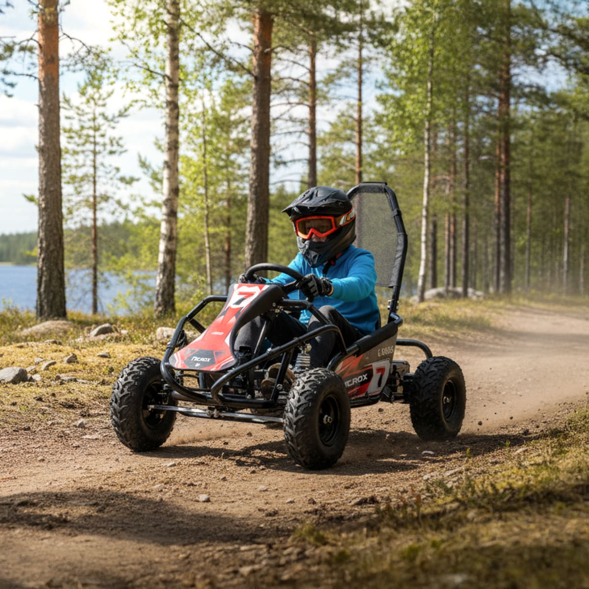 Sähköinen CrossKart Nitrox 1000W